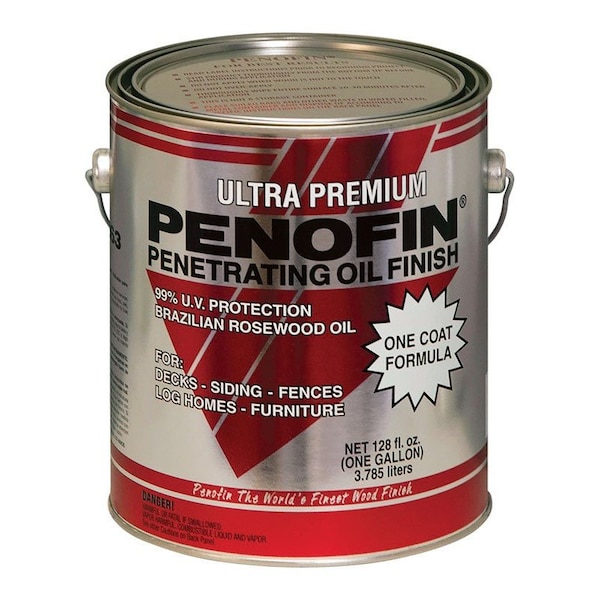 Penofin Ultra Premium Transparent Mission Brown Oil-Based Penetrating Wood Stain 1 gal F5MMBGA - main